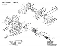 Bosch 0 603 220 003 Pke 30 Chain Saw 220 V / Eu Spare Parts